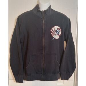 New York Yankees MLB Red Jacket Full Zip Sweatshirt Jacket Small